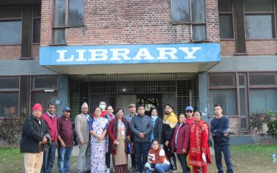 Chitwan Library Visit 2078