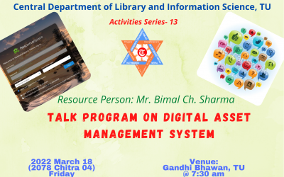 Talk Program on Digital Asset Management