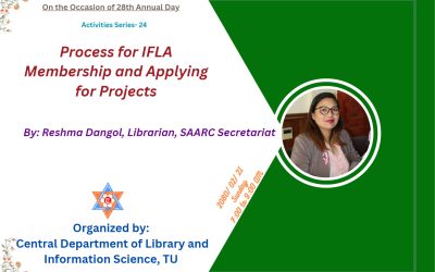 Process for IFLA membership: Reflections from Reshma